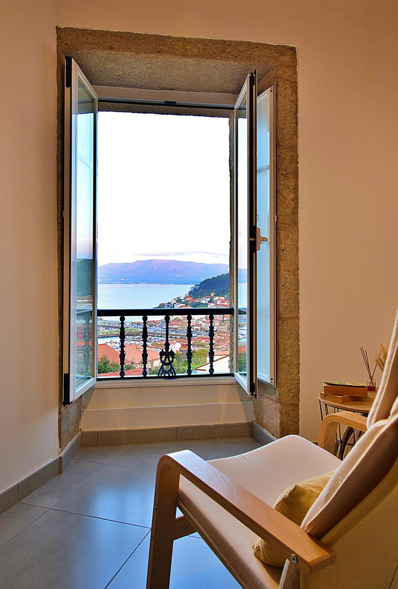 Casa En Muros Con Preciosas Vistas Al Mar Exterior foto